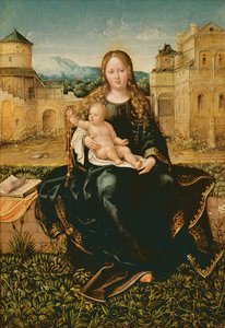 聖母子、1498年〜1500年頃 作： Albrecht Dürer